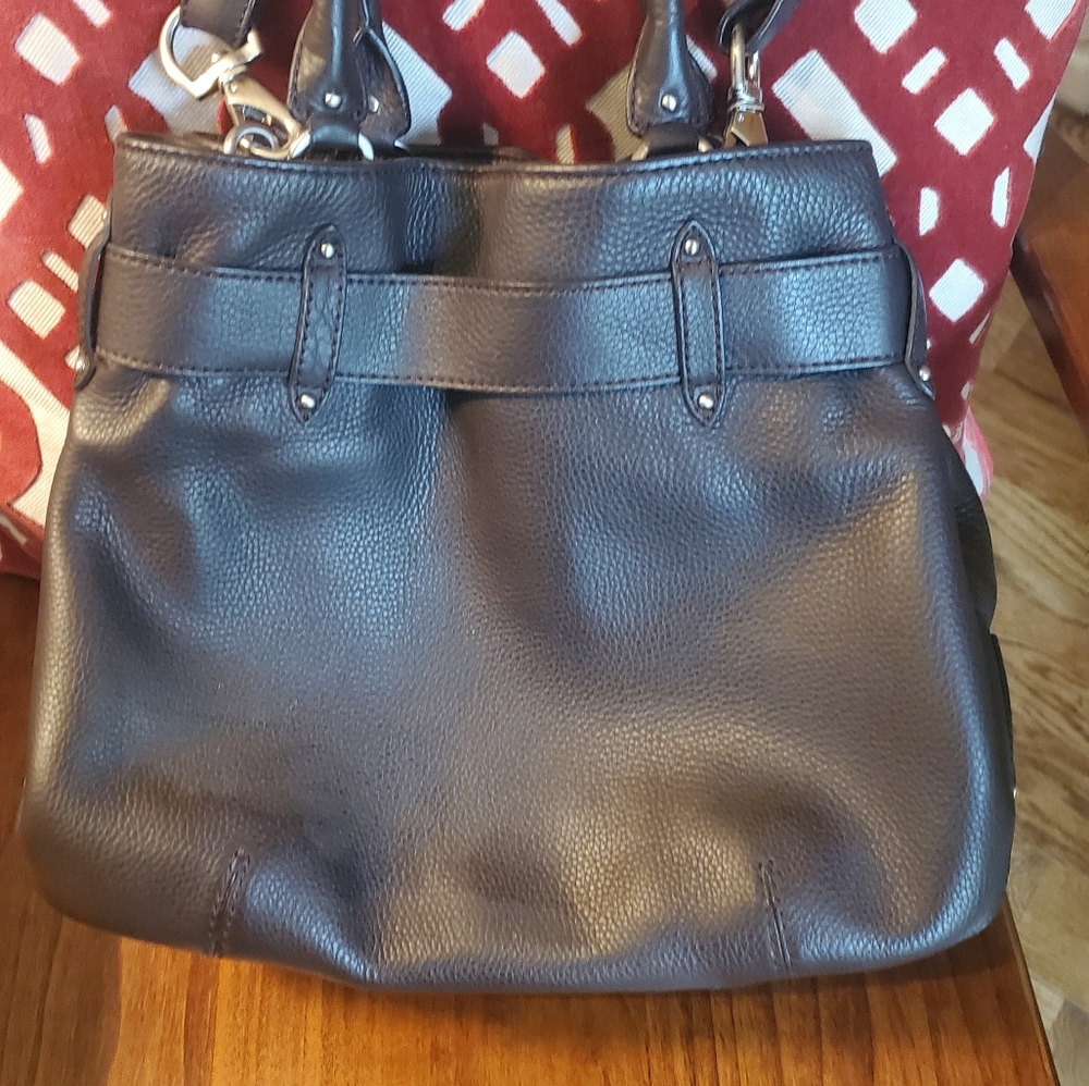Cole Haan brown satchel purse - Picture 7 of 8
